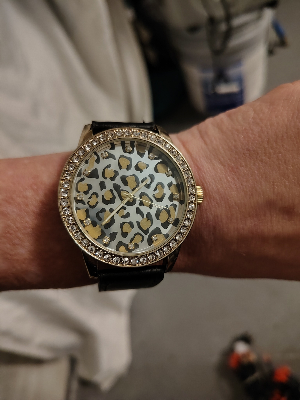 Gold Leopard Print Women's Fashion Watch